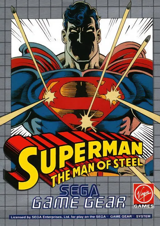 Обложка игры Superman: The Man of Steel